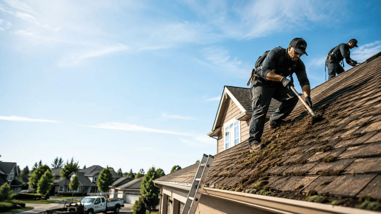 Roof Moss Removal in Webster, MA near me